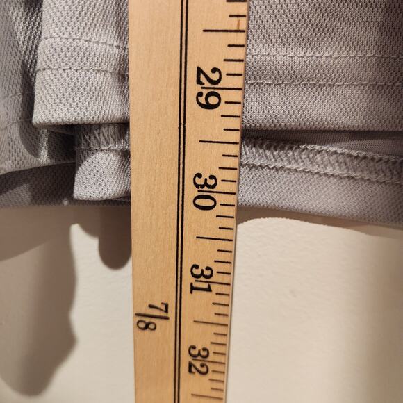 Ariat Tek Mens Gray Casual Performance Golf Polo Shirt Size XL Athleisure Sporty - Picture 12 of 14